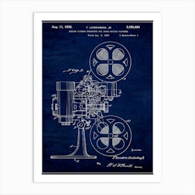 Movie Projector 1933 Art Print