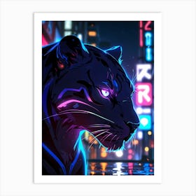 Black Panther Art Print