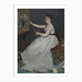 Eva Gonzalès, Edouard Manet Art Print