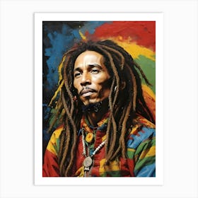 Bob Marley Art Print