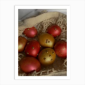 Easter Eggs 312 Art Print