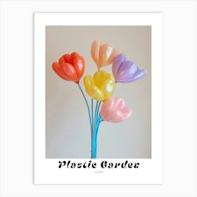 Dreamy Inflatable Flowers Poster Columbine 2 Art Print