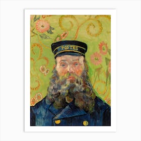 Vincent Van Gogh Postman Joseph Roulin Art Print