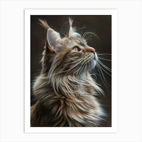 Majestic Cat Art Print