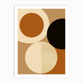 Geometric Echoes; Bauhaus Reflections Art Print