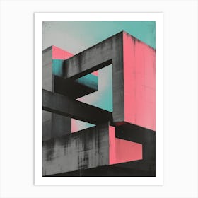 Brutalist008 Art Print