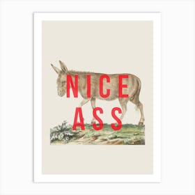 Nice Ass Art Print