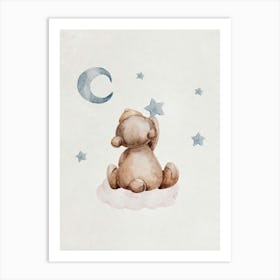 Teddy Bear Art Print