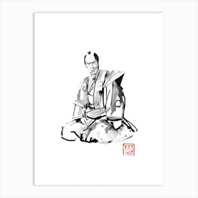 Council Samurai Art Print