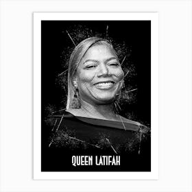 Queen Latifah Art Print