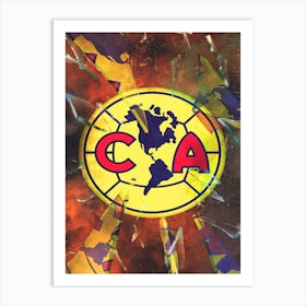 Club Amtrica Art Print