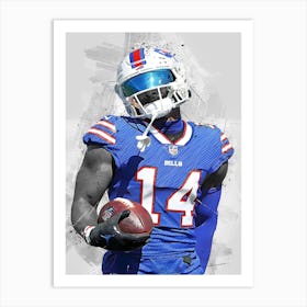 Stefon Diggs Buffalo Bills Art Print