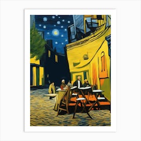 French Cafe Art Print