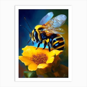 Stinger Bee 2 Painting Art Print