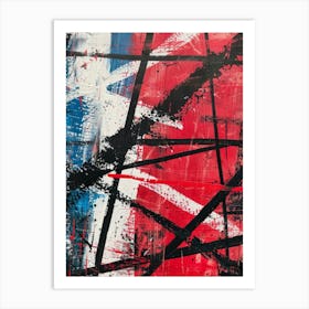 Red White And Blue 2 Art Print