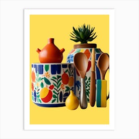 Chinese Ceramics Art Print