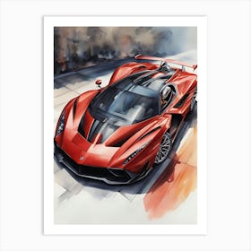 sport car Art Print