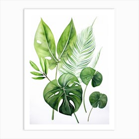 Tropical Leaves 3 Art Print