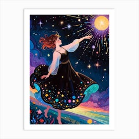 Starry Night 165 Art Print