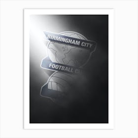 Birmingham City Football Poster Art Print