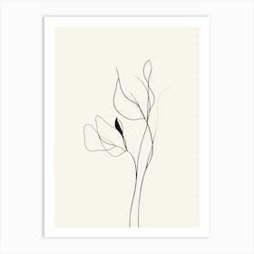 Abstract Flower 9 Art Print