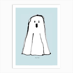 Boo Two Art Print