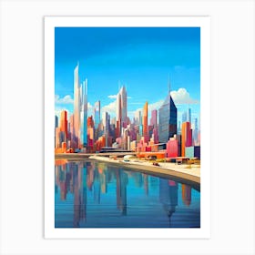 Cityscape Art Print