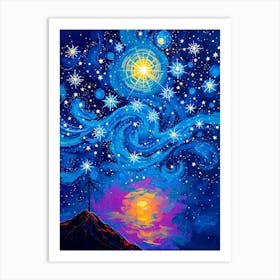 Starry Night 29 Art Print