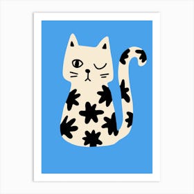 Cute Cat Art Print