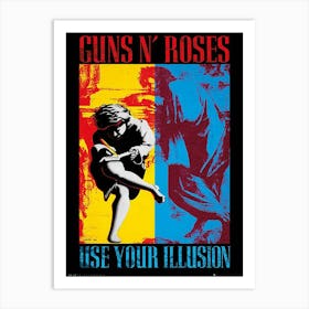 Guns N Roses Poster Use Your Illusion Art Print