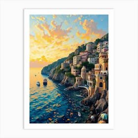 Aeolian Coast Art Print