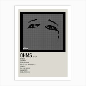 Deftones Poster Ohms Poster Canvas Poster Unframe Art Print