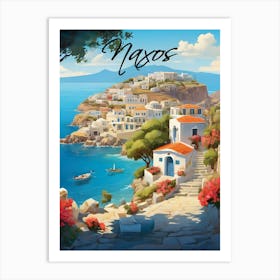 Naxos Greece Art Print