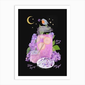 Lilac Season Art Print