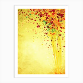 Confetti Explosion Art Print