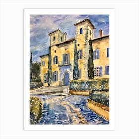 House In The Country Art Print