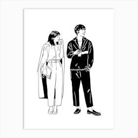 Korean Couple Affiche