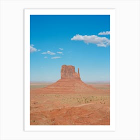 Monument Valley on Film Art Print