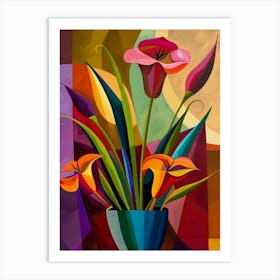 Calla Lilies 12 Art Print