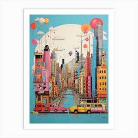 Cityscape 13 Art Print