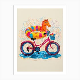 Horsing Around Art Print