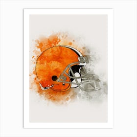 Cleveland Browns 3 Art Print