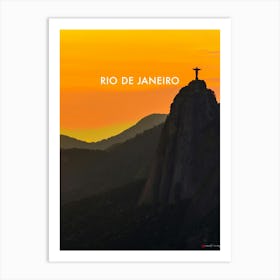 Simply Rio De Janeiro Art Print