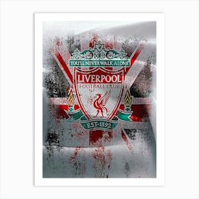 Logo Liverpool 2 Art Print