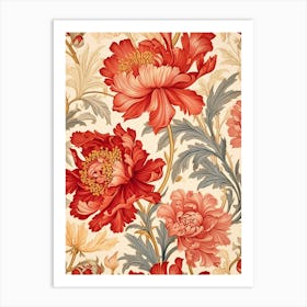 Floral Pattern 19 Art Print