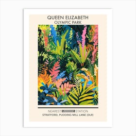Queen Elizabeth Olympic Park London Parks Garden 2 Art Print