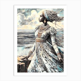 Exotic Beauty Artwork 184 Art Print