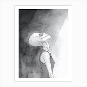 Skeleton 7 Art Print