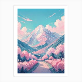 Cherry Blossoms 12 Art Print