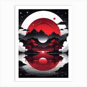 Asian Landscape 11 Art Print